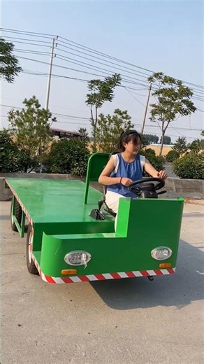 Electric 4-Wheel Transport Cart – The Ultimate Work Vehicle