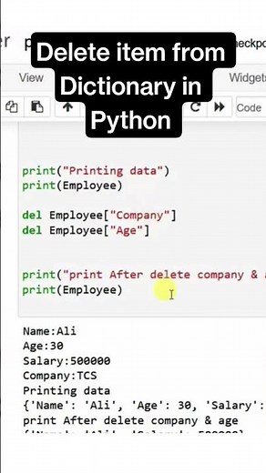Boost Your Python Skills with This Dictionary! #python #ai