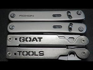 GOAT MULTI-TOOL vs ROXON FLEX : tool compatibility