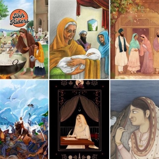 From hearth to battlefield — every Kaur carries the legacy of Khalsa queens. 👑 . . . .#KhalsaQueen 👑 #SikhWomenPower #KaurPride #SikhHeritage #KhalsaSpirit #WomenOfValor #SikhHistory #FearlessKaur #KhalsaPanth #SikhInspiration #RoyalKaur #SikhWarriorQueens #PunjabiPride #SikhLegacy #KhalsaStrength #SikhRiders | Sikh Riders