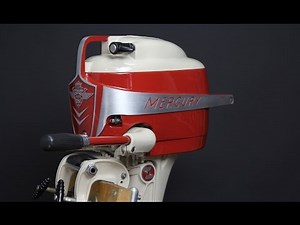 1956 Mercury Mark 25 vintage outboard