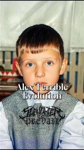 Alex Terrible 🔥 Brutal Vocal Evolution #slaughtertoprevail #deathcore #alexterrible