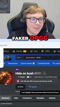 Baus Compares His AP Irelia to Faker’s 27% Win Rate 😂 #thebausffs #faker #leagueoflegends