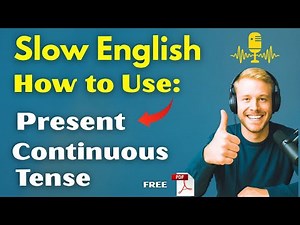 Learn Present Continuous Tense — Am/Is/Are + Verb-ING Explained with Examples