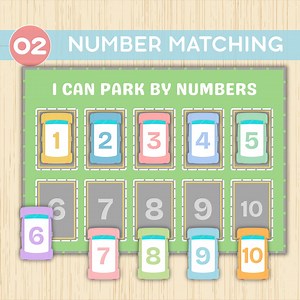 Number Matching Worksheet, 1–10 Numbers Matching Activity, Preschool, Kindergarten, Pre-k Printable Activity Book, Numbers Learning Activity - Etsy Australia