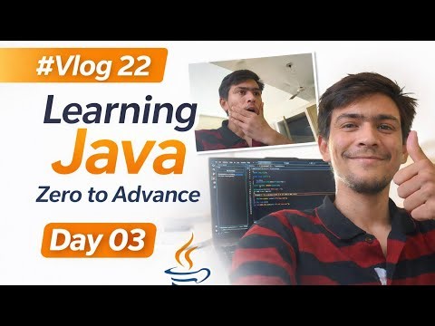Esa kyu hua mere sath 😭 | Learning Java Zero to Advance | Day 03 | #Vlog 22 🚀| Bhuro Vlogerr