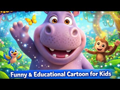 Meet Hippo! Funny & Educational Cartoon for Kids