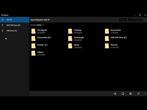Hidden Secret File Explorer on Windows 10