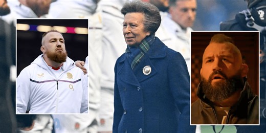 Princess Anne mistakes Joe Heyes for Joe Marler before Six Nations clash: 'You’re awfully funny on TV!'