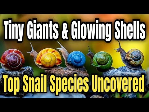 Tiny Giants and Glowing : Top Snail Species Uncovered