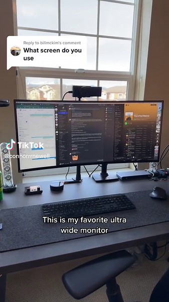 Alienware 34.5” Curved Monitor - Best Ultra Wide Monitor for Work 2024