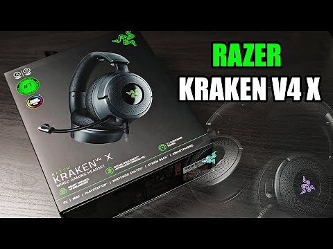 UNBOXING - RAZER KRAKEN V4 X
