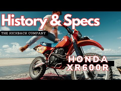 The History and Specs behind the Honda XR600R - Red Carpet Reviews #2