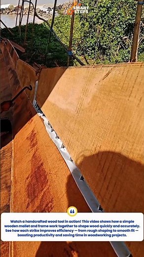 Unbelievable Manual Wood Tool Hack – Fast Productivity Boost!