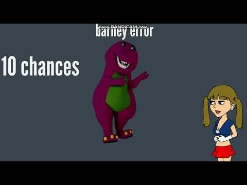 stephanie gets a barney error