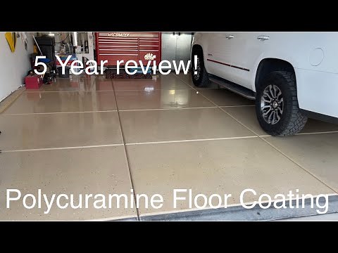 5 year review polycuramine floor coating: Rock solid (epoxy floor) rust-olium