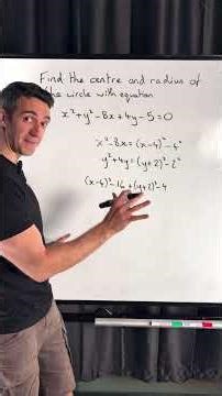 Year 12 Maths - Circle coordinate geometry