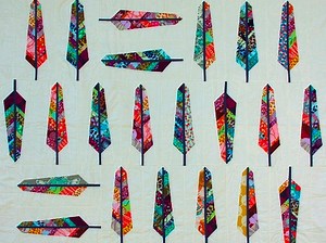 Feather Bed Quilt (Free Quilt Pattern) - Craftfoxes