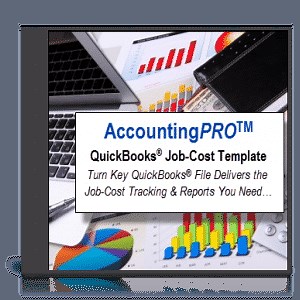 AccountingPRO™ Job Cost & Construction Template for QuickBooks