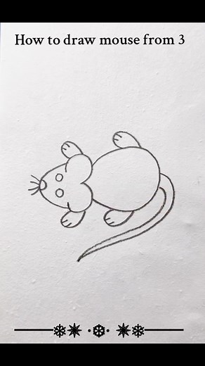 How to Draw a Mouse Step by Step