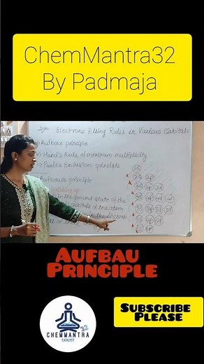 Aufbau principle #chemistryclass12 #education #exam #quantumphysics #chemistry #chemistryeducation