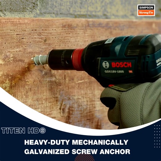 18 reactions | Now you can provide code-listed anchoring strength in...