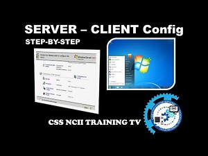 CSS NCII TRAINING - SERVER - CLIENT CONFIGURATION (Using Windows Server 2008 R2 / Windows 7)