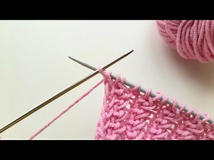 Nur 2 Reihen! Jeder Stricker muss dieses unglaubliche Muster lernen!