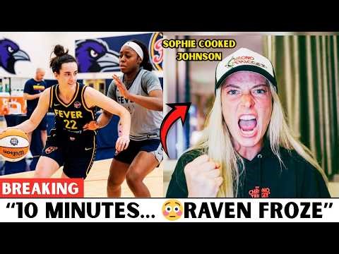 “Raven Johnson Froze in Practice 😳 Then Caitlin Clark Changed Everything”