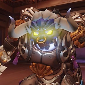 Seeing red? Stampede your enemies as Bull-Demon Orisa. Overwatch Year of the Ox goes live soon. | Overwatch
