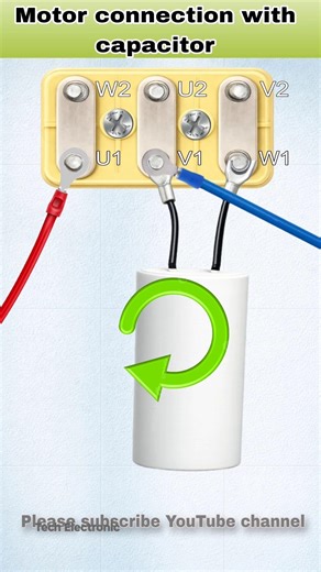 Electrical Motor Wiring ⚡ | Motor Connection Full Practical | Electrician Work Short