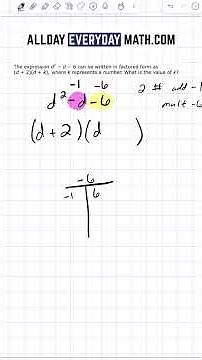 How to find the missing value in a factored expression 👇