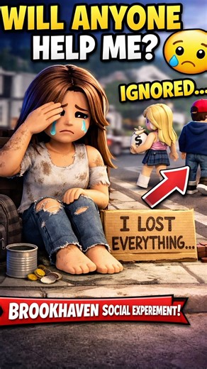 I Pretended To Be Poor In Brookhaven… Instant Regret 😂💰#shorts