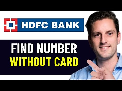 HOW TO FIND CREDIT CARD NUMBER WITHOUT CARD HDFC (FULL GUIDE)
