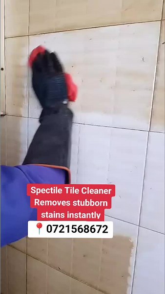 Tired of scrubbing endlessly, but those stubborn stains just won’t budge? 🧼 Say goodbye to the hassle—Spectile Tile Cleaner is here to rescue your tiles! ✨ Why Spectile? ✅ Effortlessly dissolves grime, grease, and stains ✅ Leaves a streak-free, sparkling shine in minutes ✅ Safe for all tile surfaces Available in: 1L ➔ Ksh. 450 500ml ➔ Ksh. 300 📞 Order now! Call/WhatsApp 0721 568 672 and transform your floors TODAY. 👉 #SparklingClean #KenyaHomes #CleaningMadeEasy
