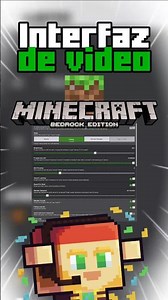 NEW VIDEO INTERFACE IN MINECRAFT BEDROCK!! 📺 #minecraft #minecraftbedrock #mcbedrock