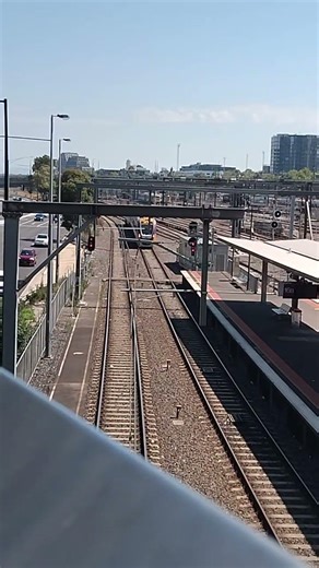 N class , vline locity ,siemens and a sport car #train #metro #vline #rail #car #sportcar