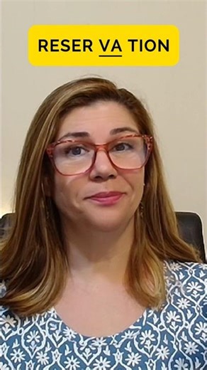 Como pronunciar RESERVATION em inglês