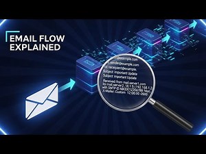 How does Email Flow ? Explained | Email Header Analysis for Beginners & IT Admins