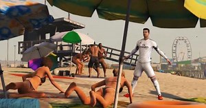 Ever wondered what Ronaldo would look like in GTA V?