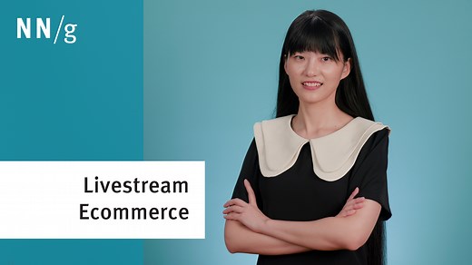 Livestream Ecommerce: 7 Tips for Good UX (Video)