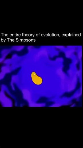 @mr__oy__11 on Instagram: "explained the theory of evolution in a very condensed and musical way. It appeared in the Treehouse of Horror XVI episode, during a short segment that follows Homer moving through different stages of human evolution in a rapid sequence, presenting the concept in a simple and memorable format. The scene was brief, but it was based on the core idea of evolutionary progression. That is why it is often referenced as The Simpsons explaining evolution in under a minute."