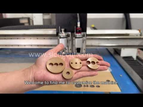 CNC Rubber Gasket Cutting Machine with Oscillating Knife