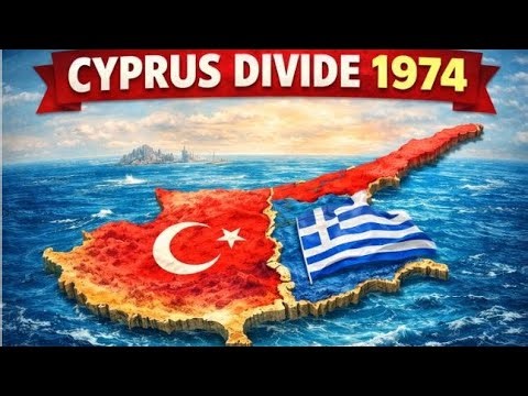 #Cyprus Kyun Divide Hai? | Cyprus History & War in 40 Seconds