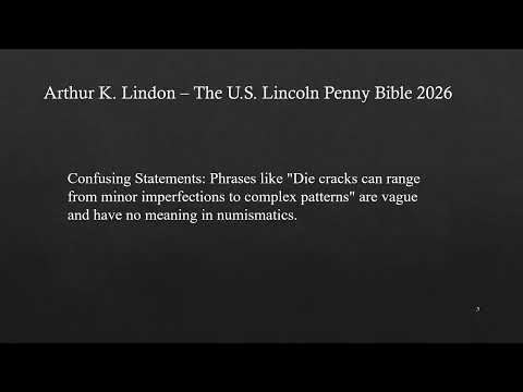 Error Coins - Arthur K Lindon