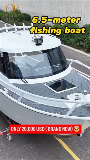 Opulent Realm on Instagram: "From adventure to precision fishing — this aluminum beast starts at just $20,000 USD! ⚓ Built by Allheart Marine, this durable Seaman 750 fishing boat is made from marine-grade 5083-H116 aluminum, offering unmatched strength, stability, and customization. ✅ Water ballast system for perfect balance on the water ✅ Custom colors, logos, and premium add-ons available ✅ Lightweight build = more speed, less fuel ✅ Compatible with 200–300 HP outboard engines (Yamaha / Mercu