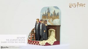 Amazon.com: Enesco Harry Potter by Jim Shore The Trio of Friends Journey Begins Castle Scene Figurine, 9.09 Inch, Multicolor : Home & Kitchen