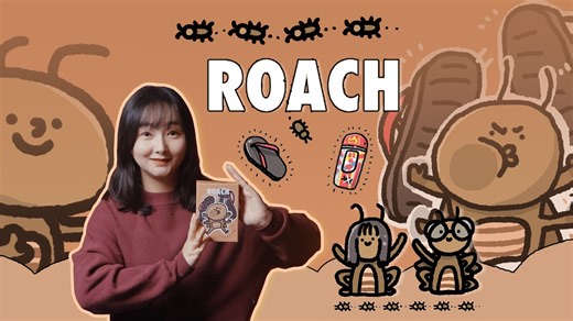 拍蟑螂大战！谁更快？桌游《roach》双人试玩！