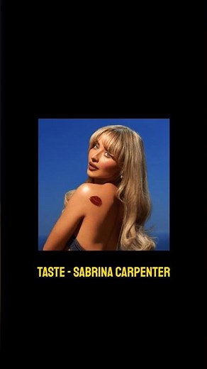 Taste Karaoke | Sabrina Carpenter Karaoke Version #karaoke #coversongs #sabrinacarpenter #taste