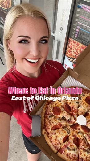 JENNA RODRIGUES | Orlando Food & Travel on Instagram: "If you’re craving pizza with a Midwest twist, you’ve got to check out East of Chicago Pizza 🍕✨ Famous for their signature pan-style crust that’s perfectly golden and loaded with toppings, this spot is a true hidden gem right here in Orlando. Whether you’re in the mood for garlic bread, wings, or a classic pizza loaded with flavor, East of Chicago delivers every time 🙌 Perfect for family nights, game days, or when you just want that unbeata